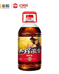 红蜻蜓土榨浓香菜籽油5L