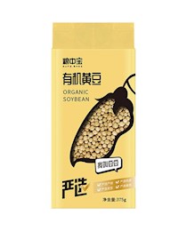 粮中宝有机黄豆375g