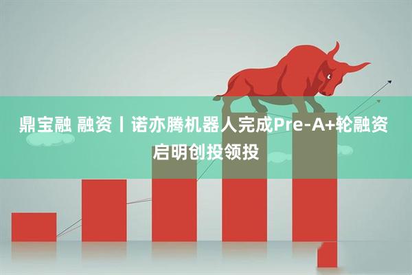 鼎宝融 融资丨诺亦腾机器人完成Pre-A+轮融资 启明创投领投