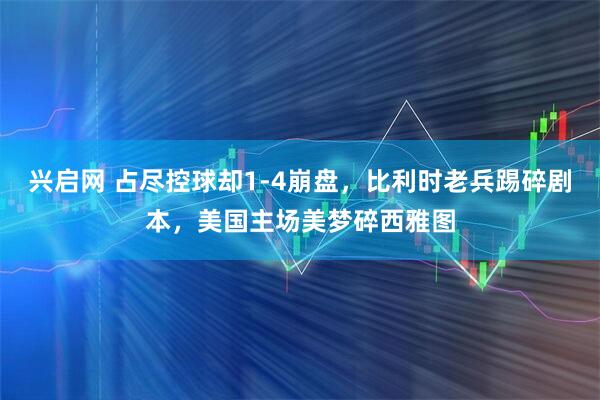 兴启网 占尽控球却1-4崩盘，比利时老兵踢碎剧本，美国主场美梦碎西雅图